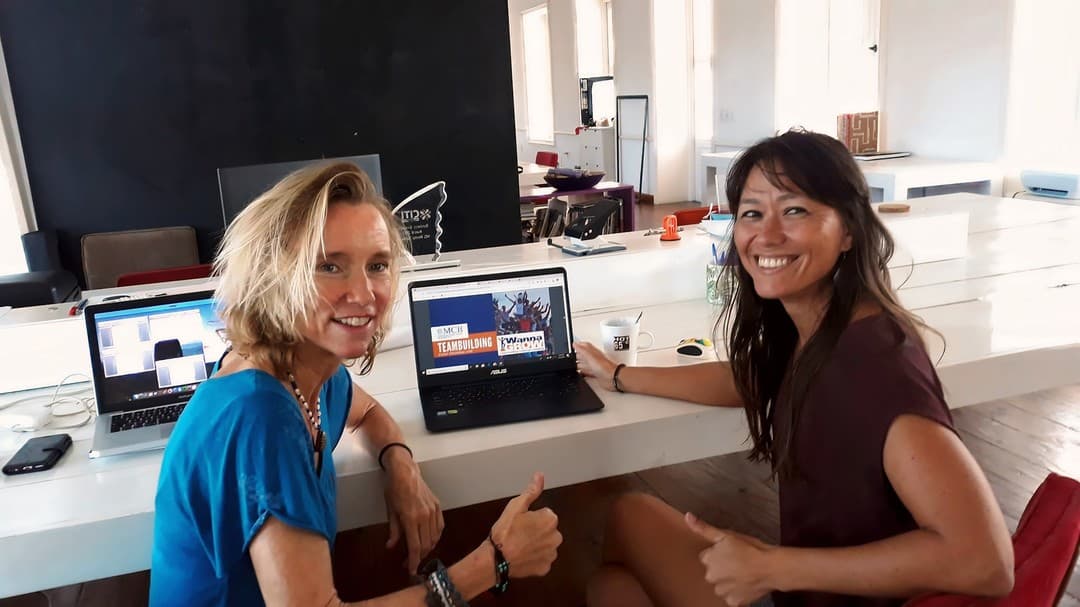 Members working together