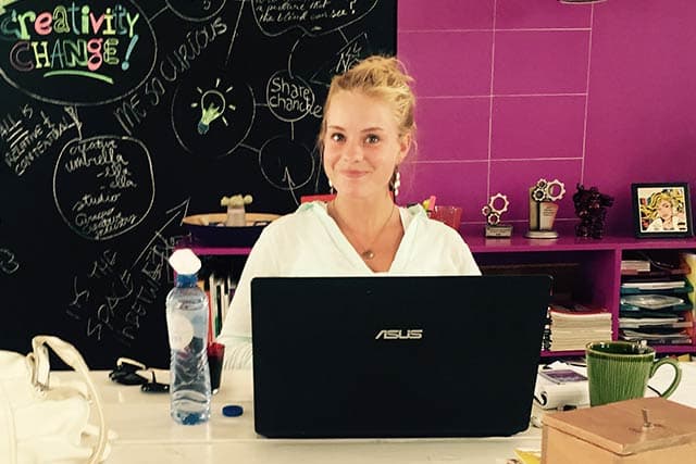 Flex desk coworking area at Workspot Curaçao